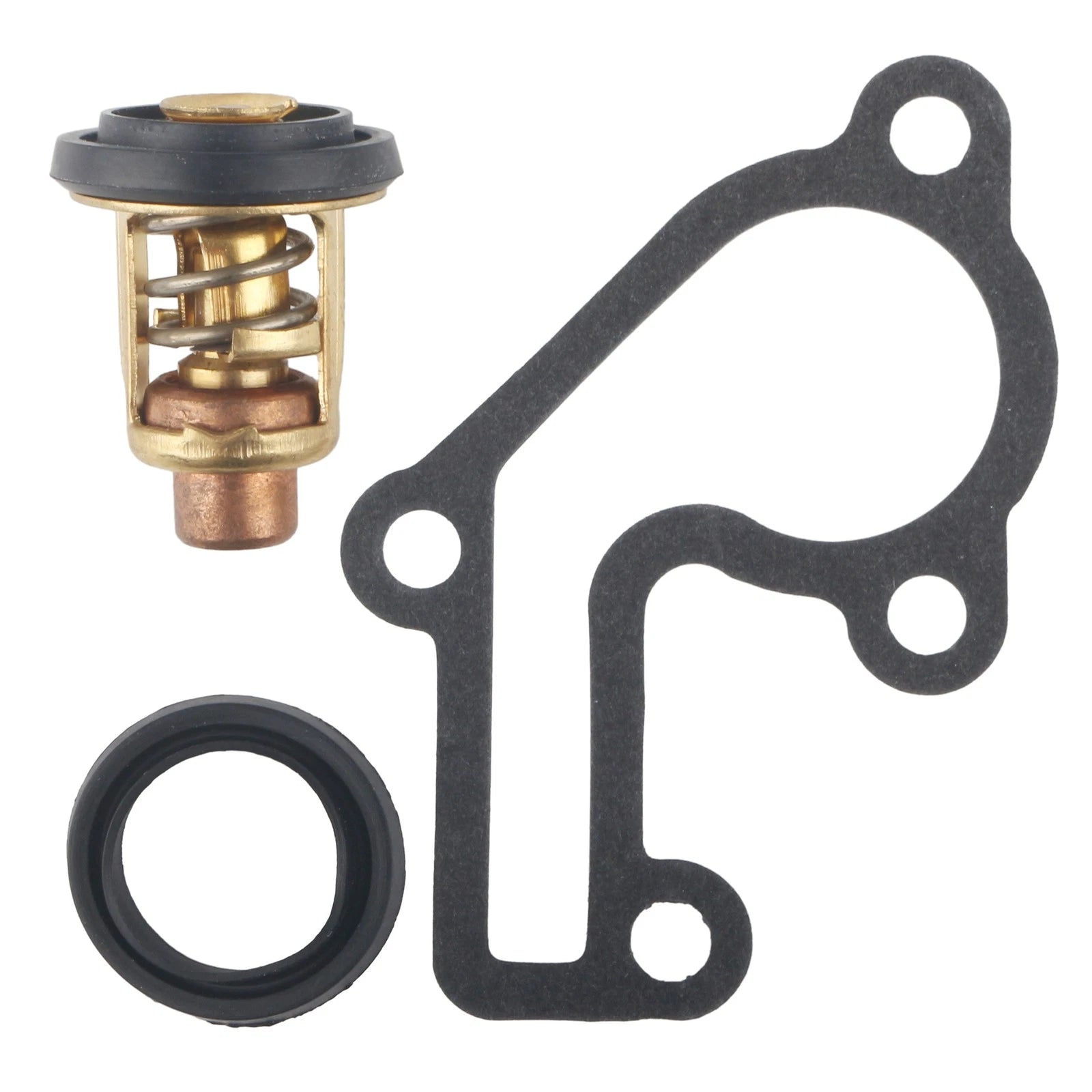Thermostat with Gasket Kit for Yamaha 2Str 9.9 HP 15 HP (1990–1999) 6F5-12411-00-00