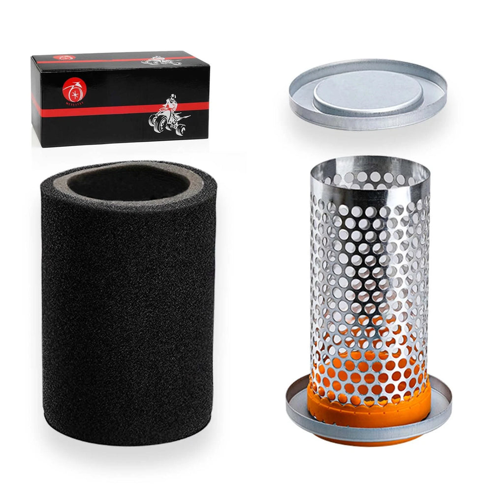 Air Filter & Guide Cage Cap Kit for Yamaha Grizzly 400 450 350 (2007–2014)
