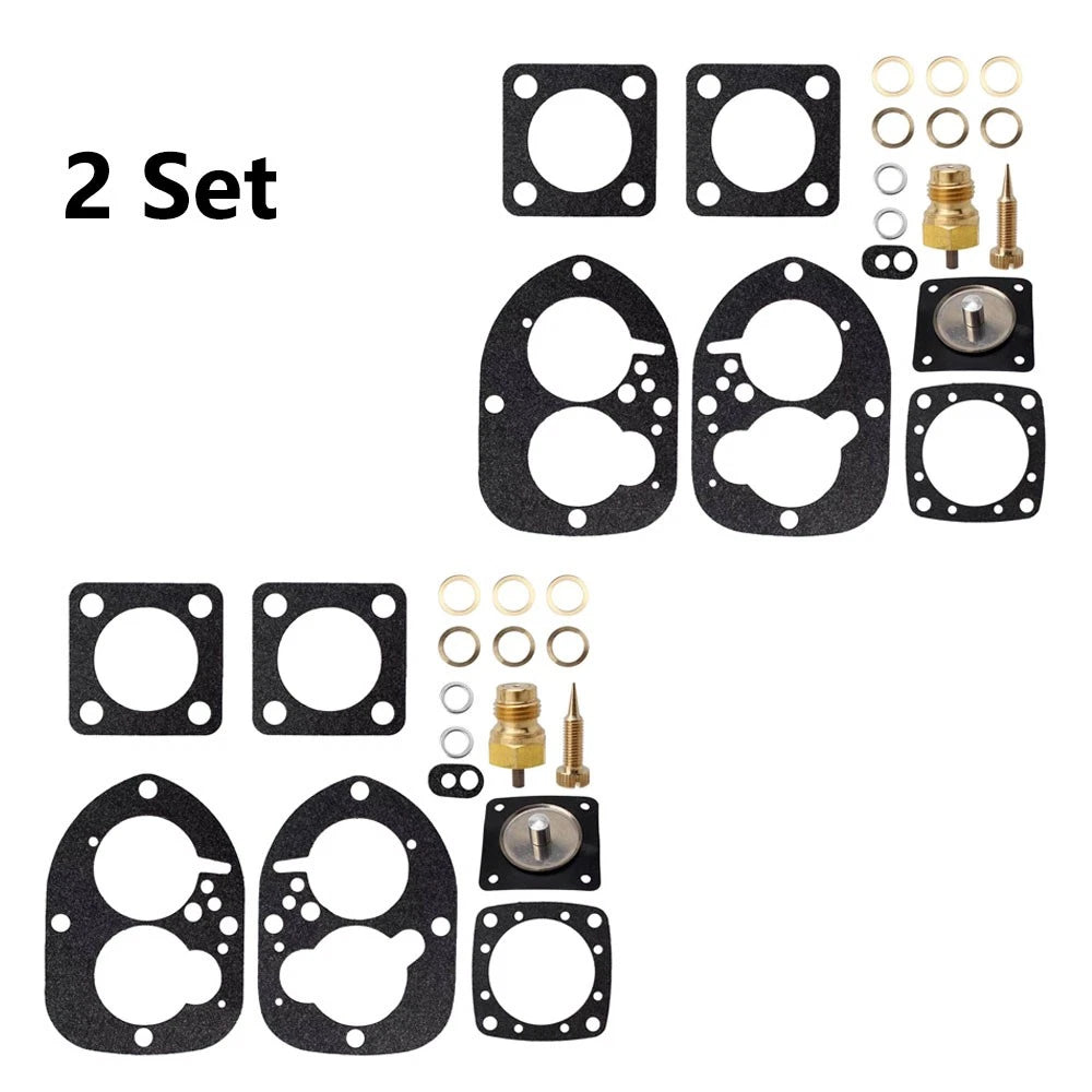 2X Carburetor Repair Kit for Volvo Penta Inboard Marine AQ BB (856471, 856472)