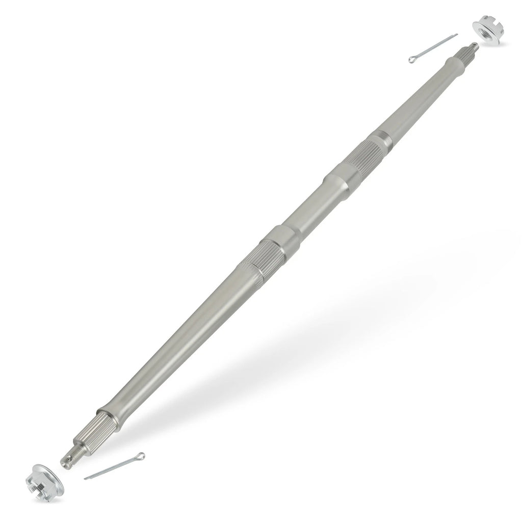Rear Axle Shaft with Nut Pin for Yamaha YFZ450 (2004–2023) 5TG-25381-00-00 90171-14037-00