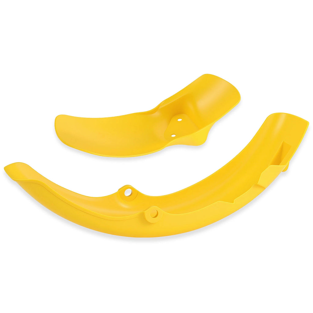 Yellow Guard Front + Rear Fender Set for Suzuki JR50 (1978–1999) 53111-04420-25Y