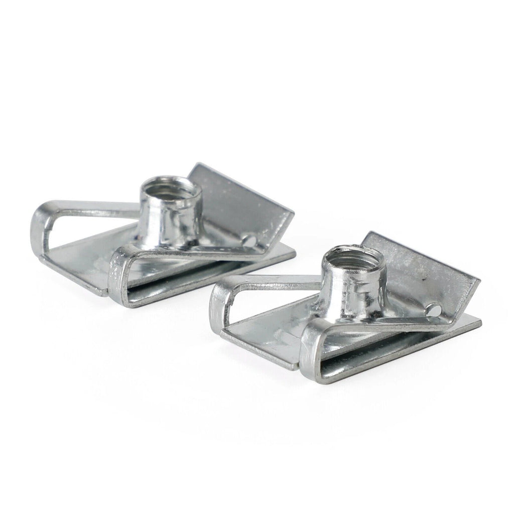 50x Motorcycle Fairing Bolt Nut Zinc-plated Screw Clip 6mm for Honda T