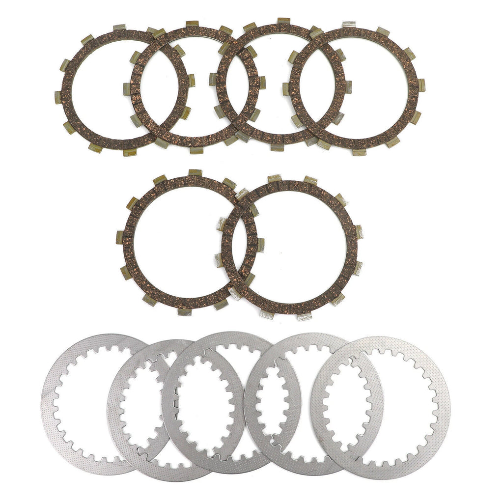 Clutch Kit Steel & Friction Plates for Yamaha SR250/TT250/XT250 (G/H/TH)