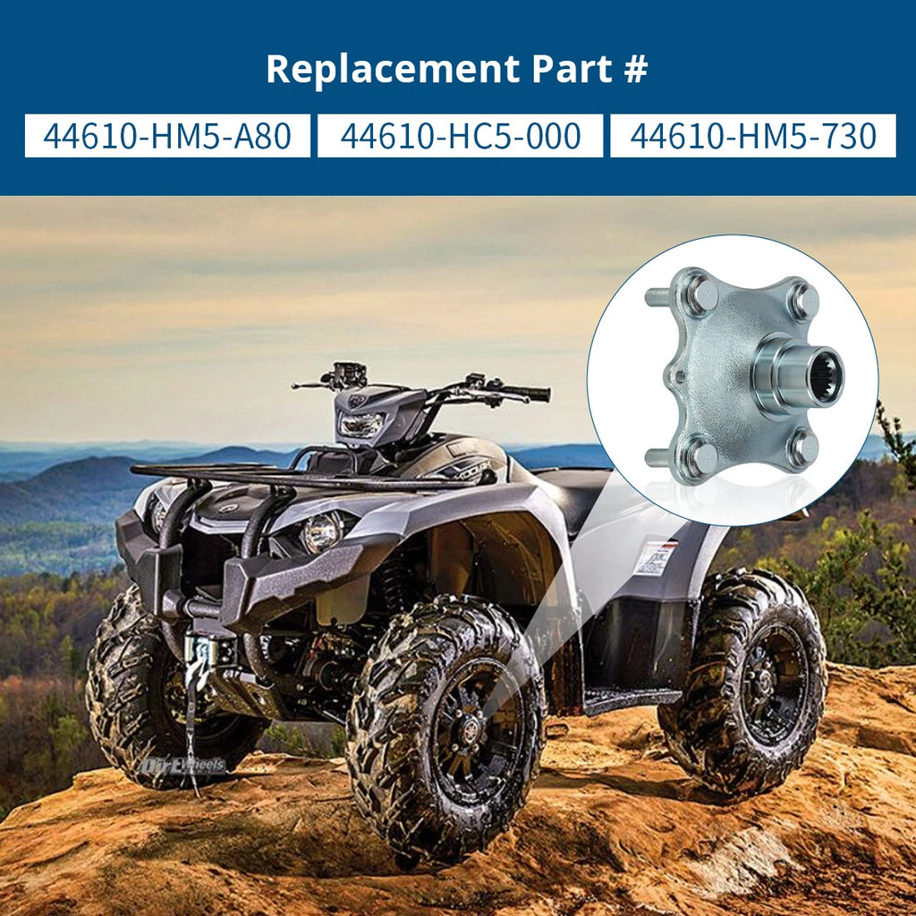 2X Front Wheel Hub Kit for Honda Foreman 450 TRX450FE TRX450FM (1998–2004)