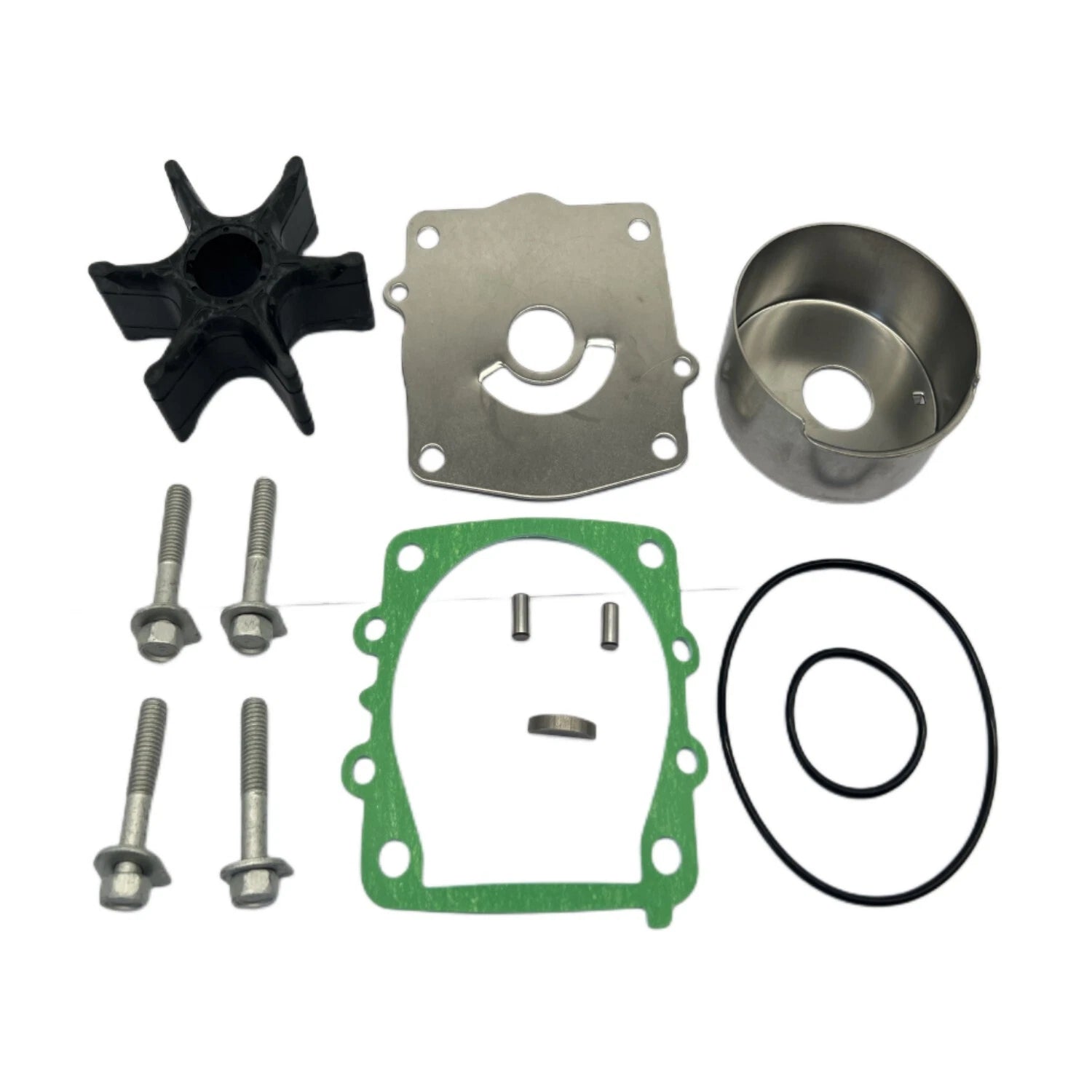Water Pump Impeller Kit for Yamaha 2str 150 175 200 225 HP (6G5-W0078-01)