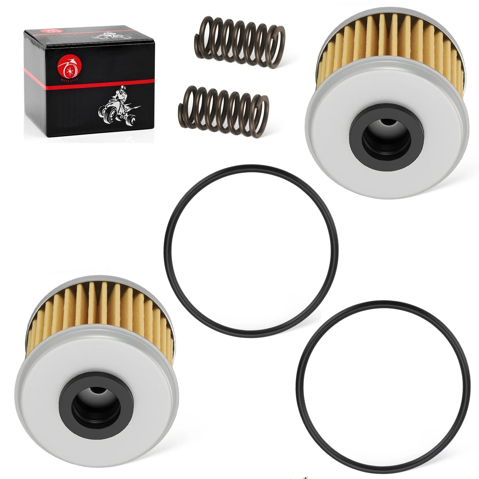 2X Oil Filter Spring O-Ring for Honda CRF450R CRF450X CRF450RX CRF450RWE (2002–2024)