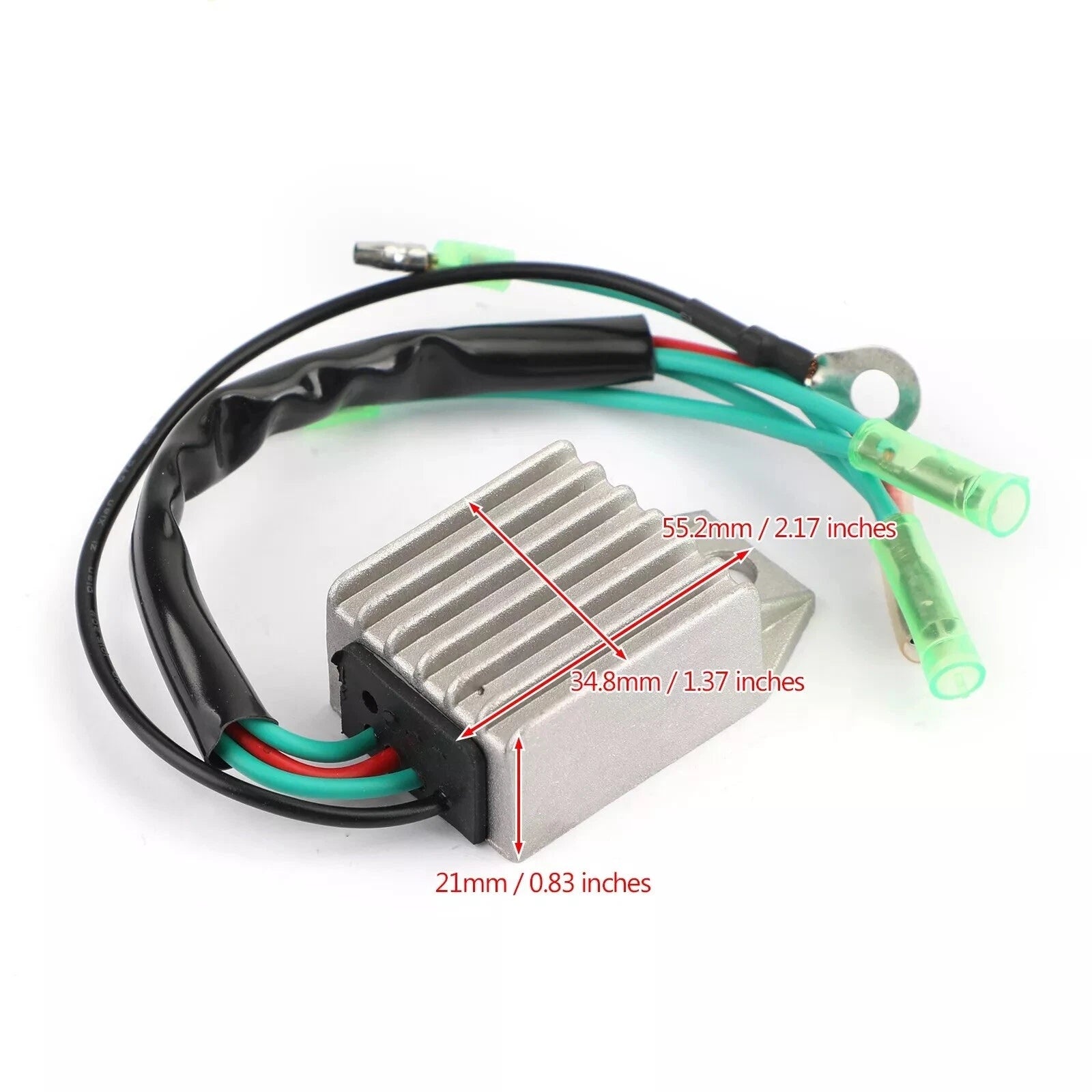 Regulator Rectifier for Yamaha 6HP 8HP 9.9HP 15HP 20HP 25HP 30-50HP (1990–2023) 6J8-81960-00