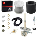 Air Filter Holder Kit + Fuel Valve Petcock for Honda XR80R XR100R CRF80F CRF100F (2000–2023)