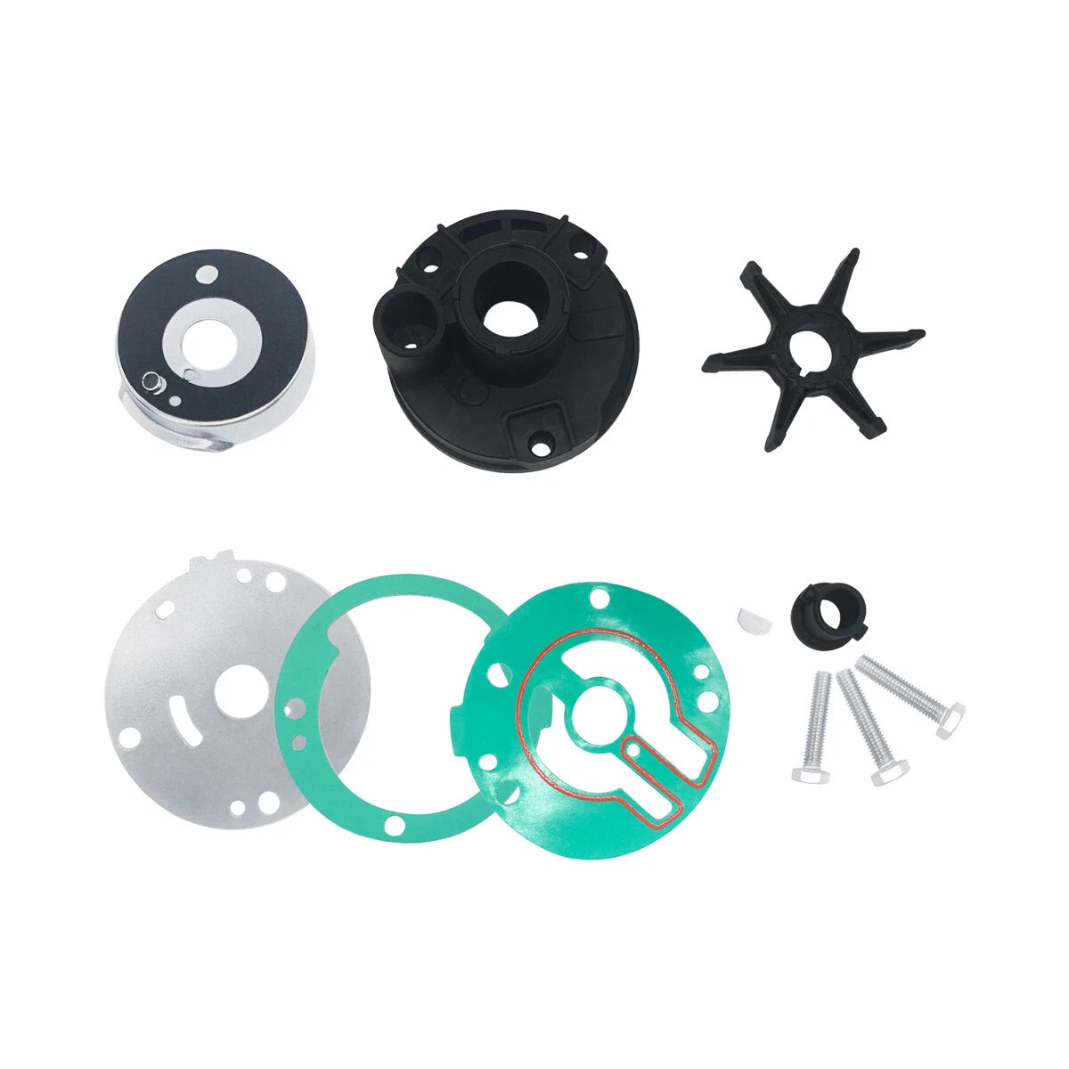 Water Pump Impeller Repair Kit for Mariner 20-30 HP (47-84797M, 81604M)