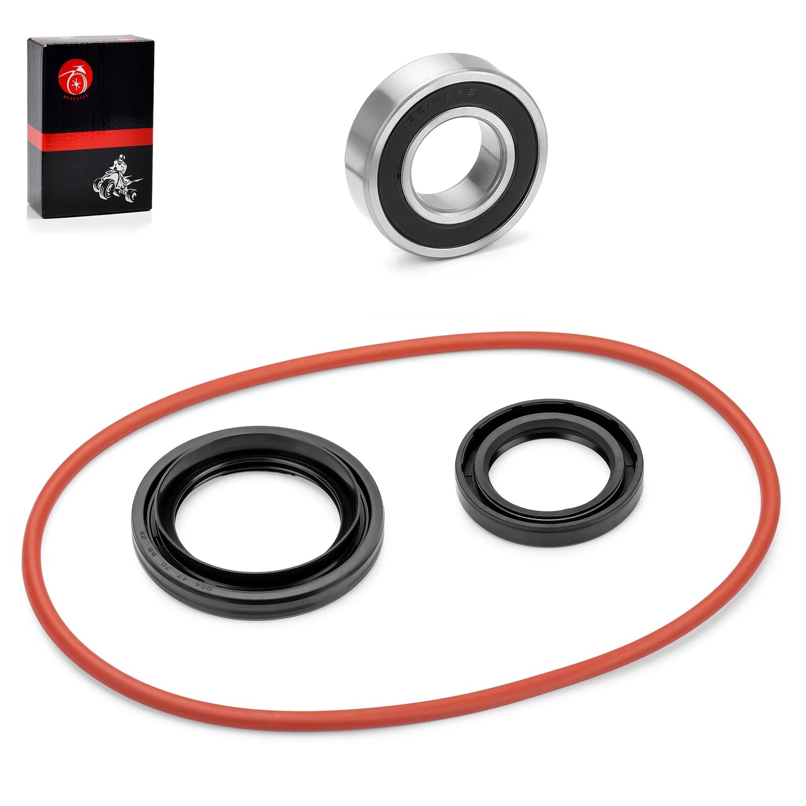 Rear Brake Drum Bearing and Seal Kit for Yamaha Grizzly 350 YFM350 (2007–2014)