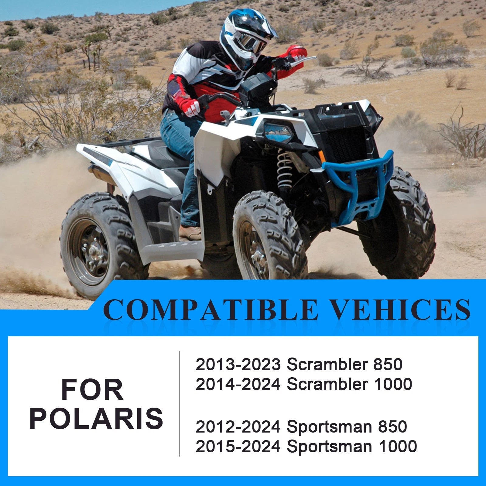 Ignition Coil Spark Plug Wire for Polaris Sportsman Scrambler 1000 850 (2012–2024)