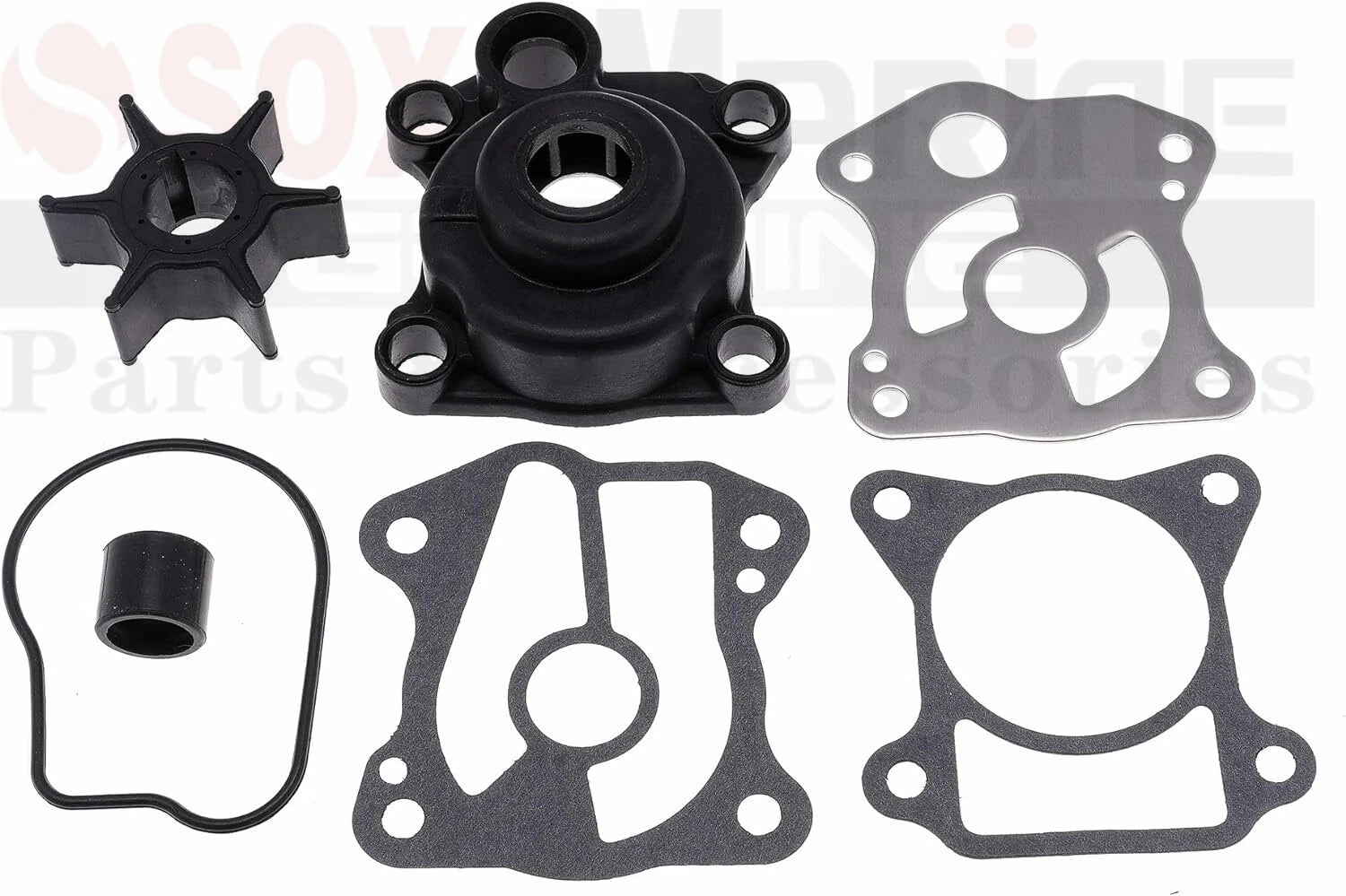 Impeller Rebuild Kit for Honda Marine BF 35 40 50 HP (06193-ZV5-020)