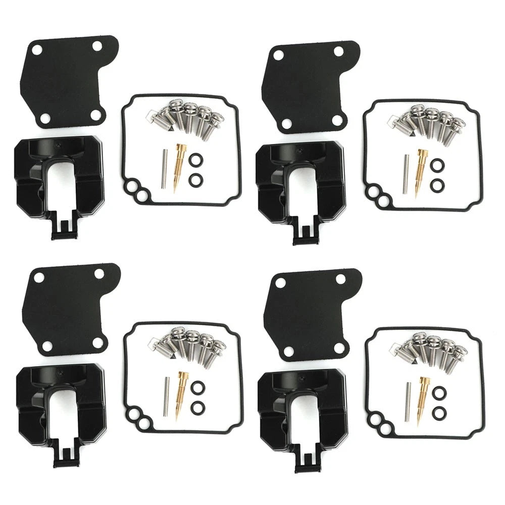 4X Carb Repair Kit for Yamaha Outboard 9.9HP 15HP (63V-W0093-00-00)
