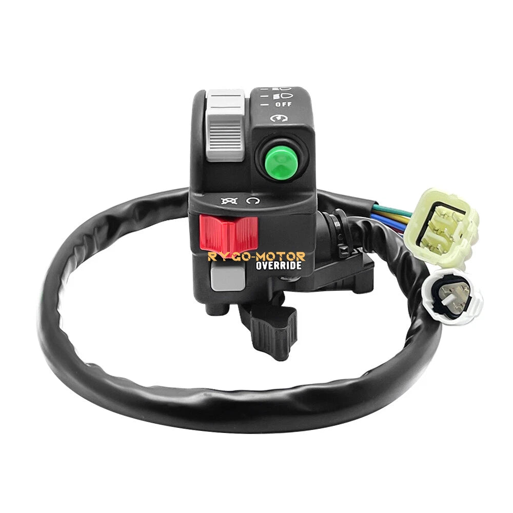Start Stop Headlight Switch & Ignition Key Switch for Yamaha Grizzly 660 (2002–2008)