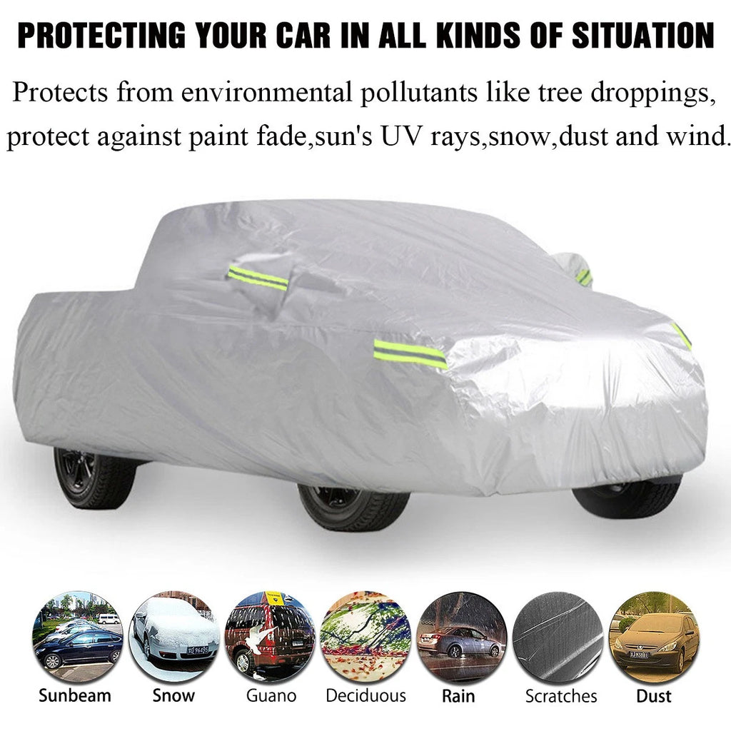 Car Cover for Chevrolet Silverado 1500 (2019–2023) Waterproof UV Dust