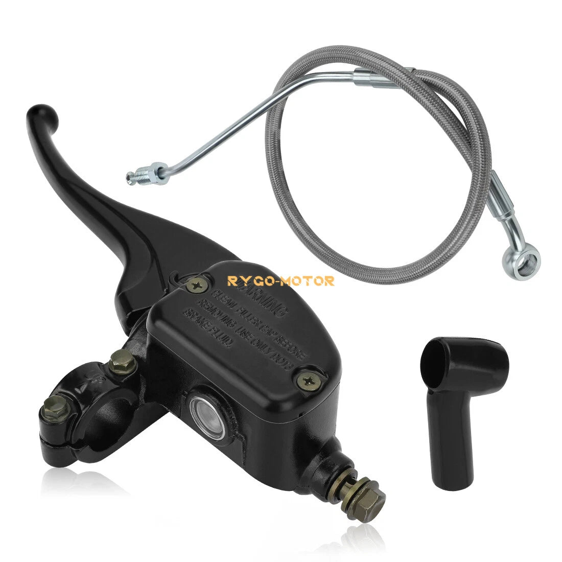 Front Brake Master Cylinder & Hose Line for Polaris Magnum 325 330 500 (2001–2006)
