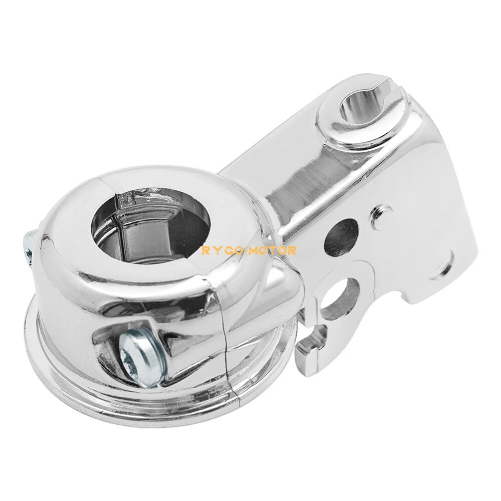 Clutch Lever Perch Mount Bracket for Harley Electra Glide FLHT, Fat Boy FLSTF