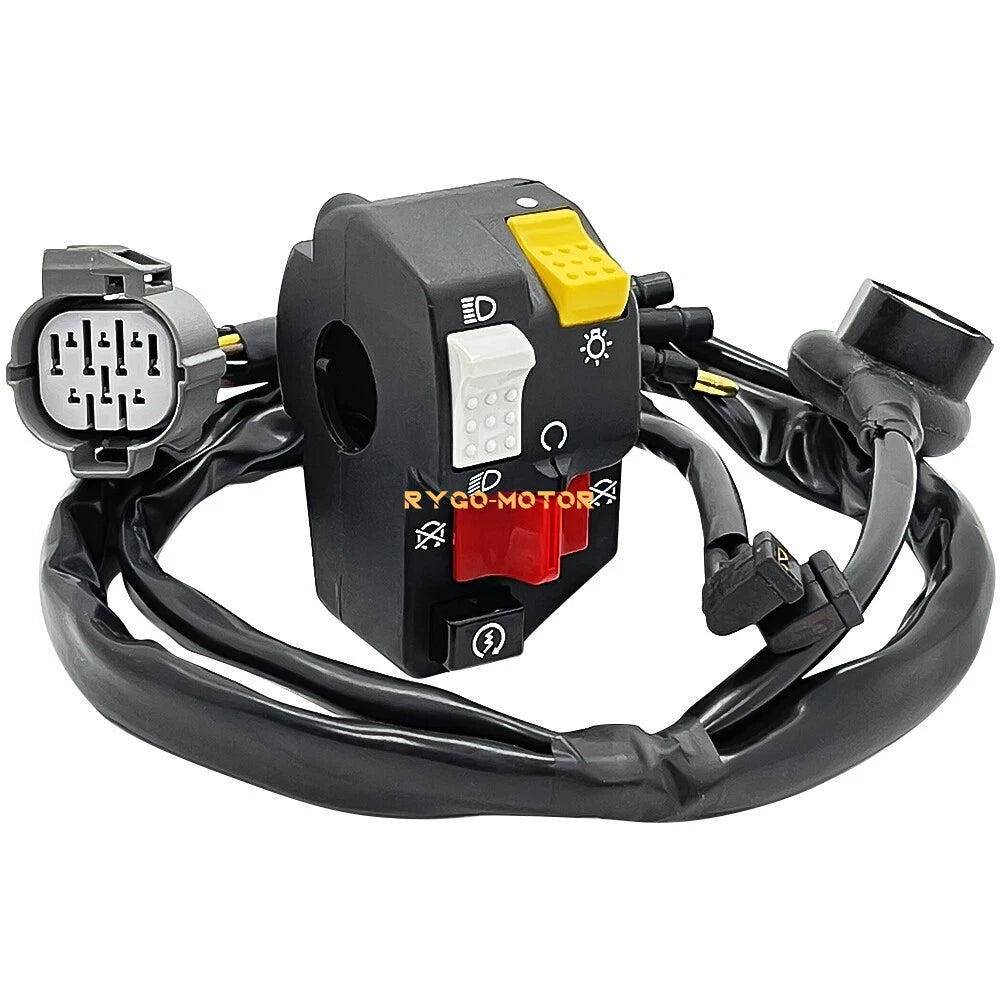 Left Handlebar Stop Switch Headlight for Honda Sportrax 300 TRX300EX (1993–2004)
