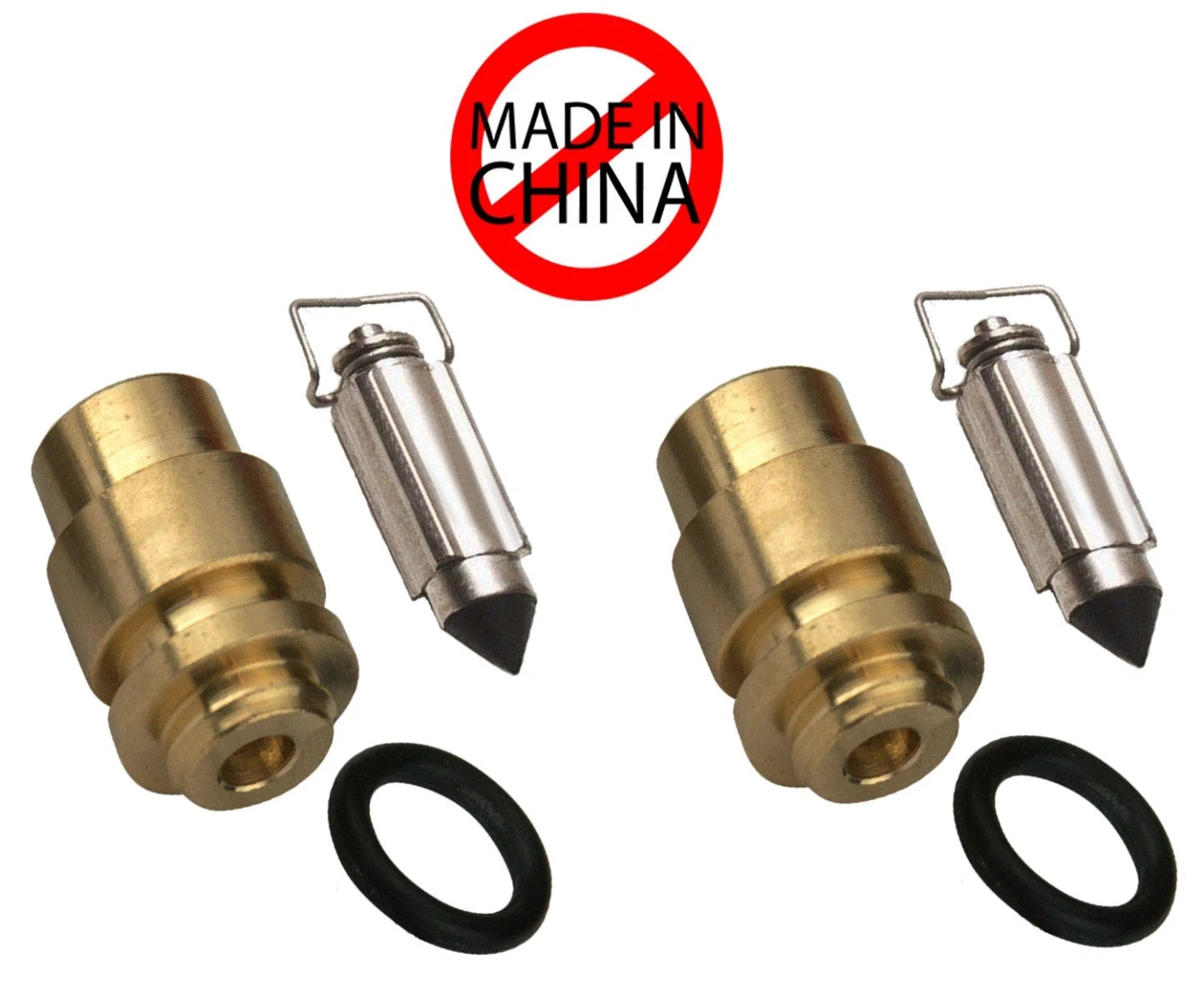 2X Mikuni 2.0 Needle Valve & Seat for SBN Super SBNI Carburetor