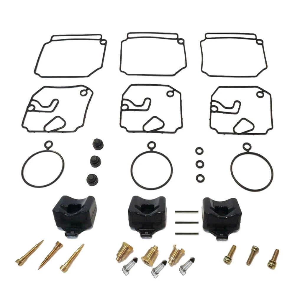Carburetor Repair Kit for Yamaha 2 Stroke 40-50HP Outboards (2002–2004) 6H4-W0093-02 6H4-W0093-03 6H4-W0093-04