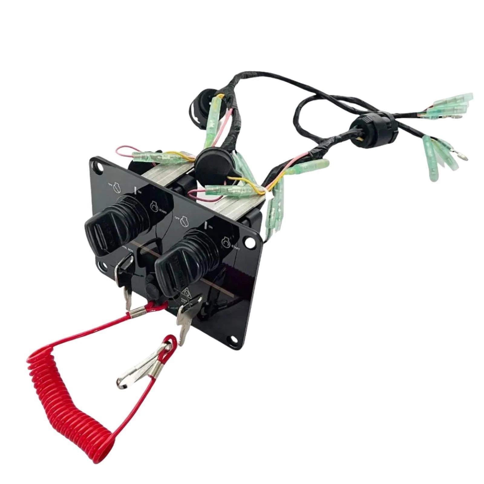 Dual Key Switch for Yamaha Outboards (6K1-82570-13-00, 6K1-82570-08-00)