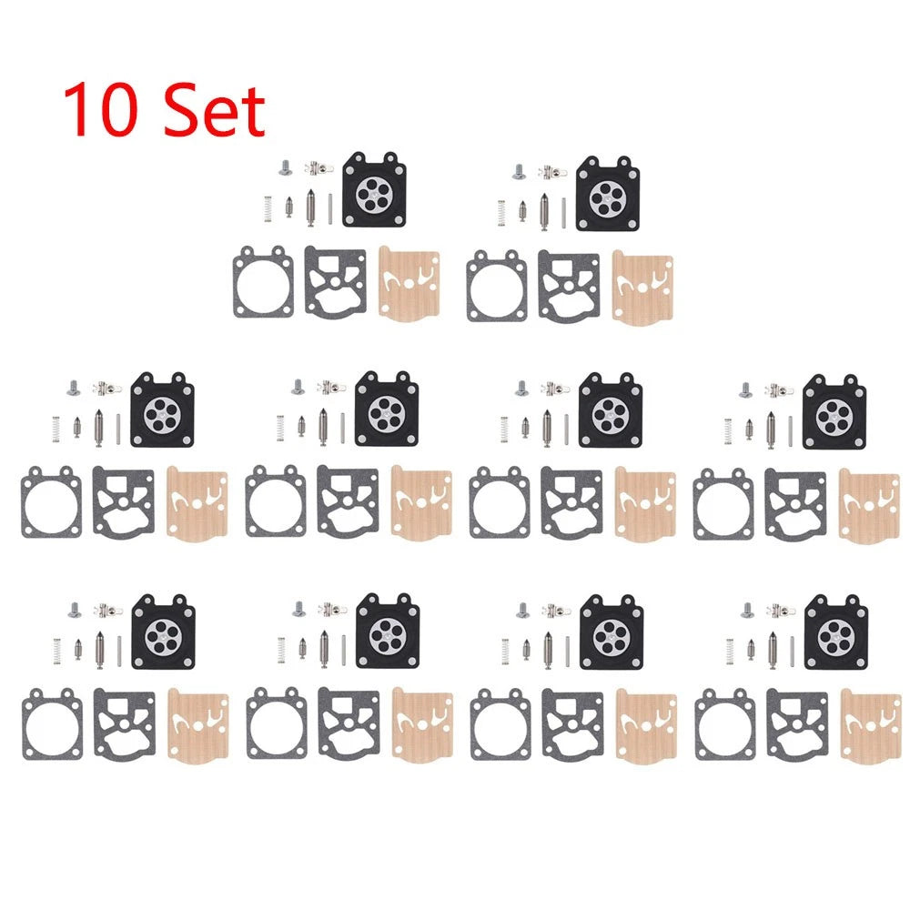 Set of 10 Carburetor Gasket Kits for Stihl 024 026 MS240 MS260 (WALBRO K11-WAT)
