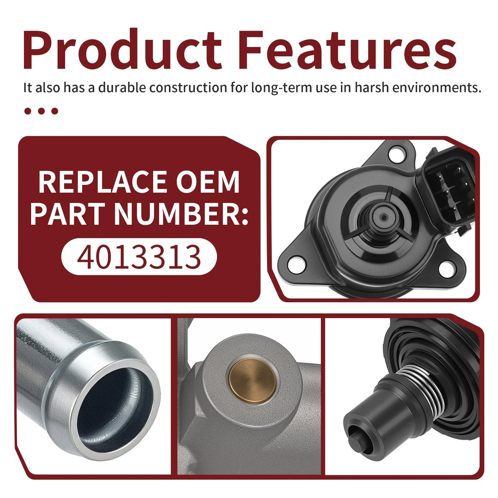 Idle Air Control Sensor Valve Kit 4013313 for Polaris Sportsman 850 (2012–2025)
