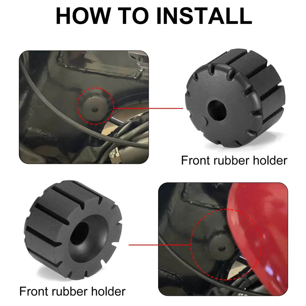 Fuel Tank Rubber Mount Cushions for Honda CL350 CL360 CM250C CX500 (1968–1982)