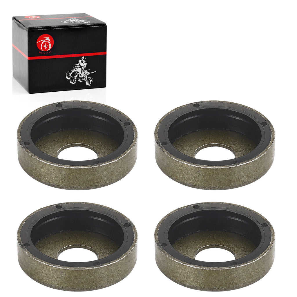Set of 4 Front Arm Bushing Rubber Caps for Polaris Outlaw 50 90 110 (2007–2021)