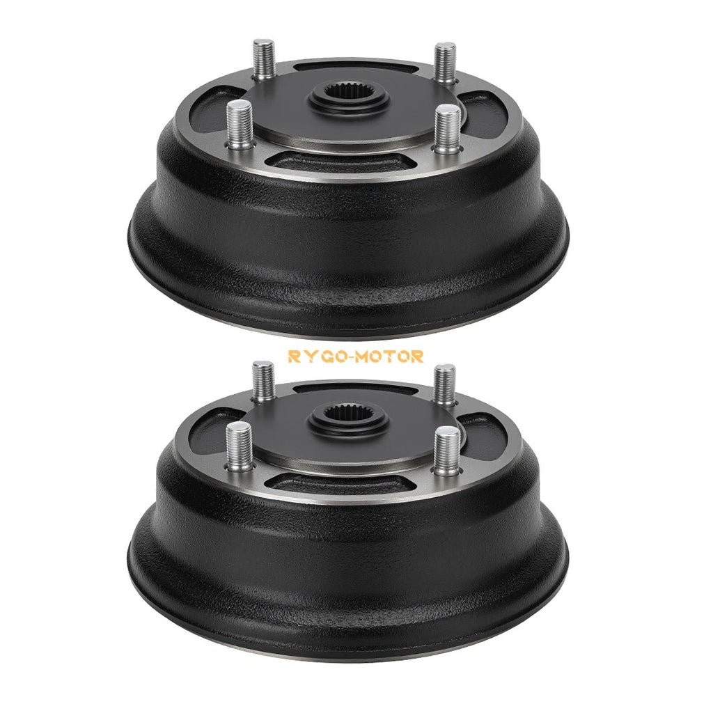 2Pcs Rear Brake Drums 41038-0035 for Kawasaki Mule 2510 3000 3010 3020 4000 4010