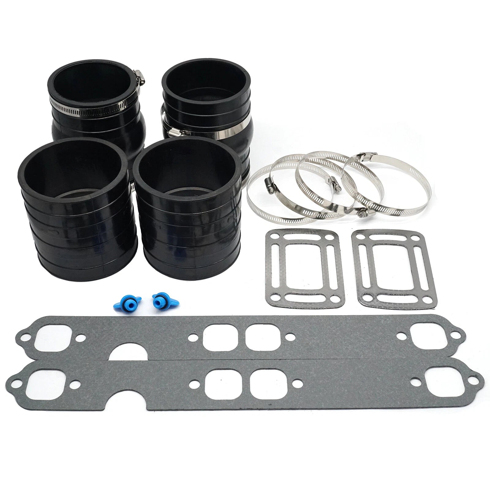 Exhaust Manifold Bellow Repair Kit W/Gasket for OMC 5.0L 5.7L V8 (1990–2000)