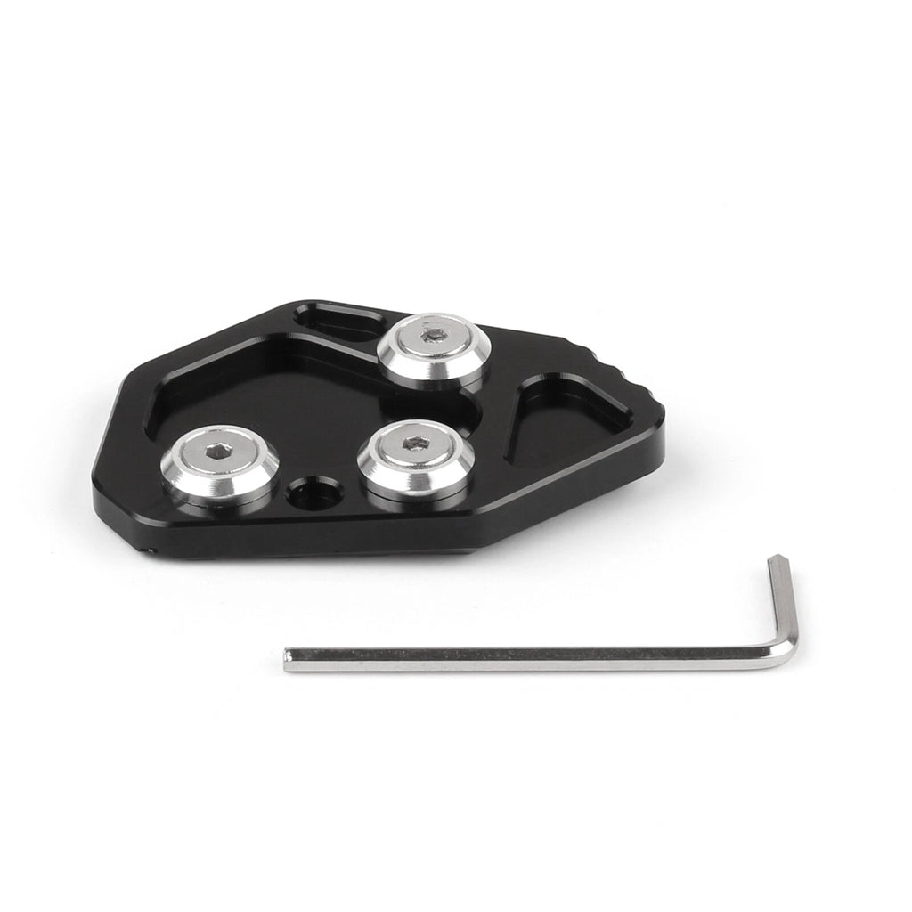 Side Stand Kickstand Plate Pad for BMW K1200S/R (2005–2008), K1400S/R (2009–2014)