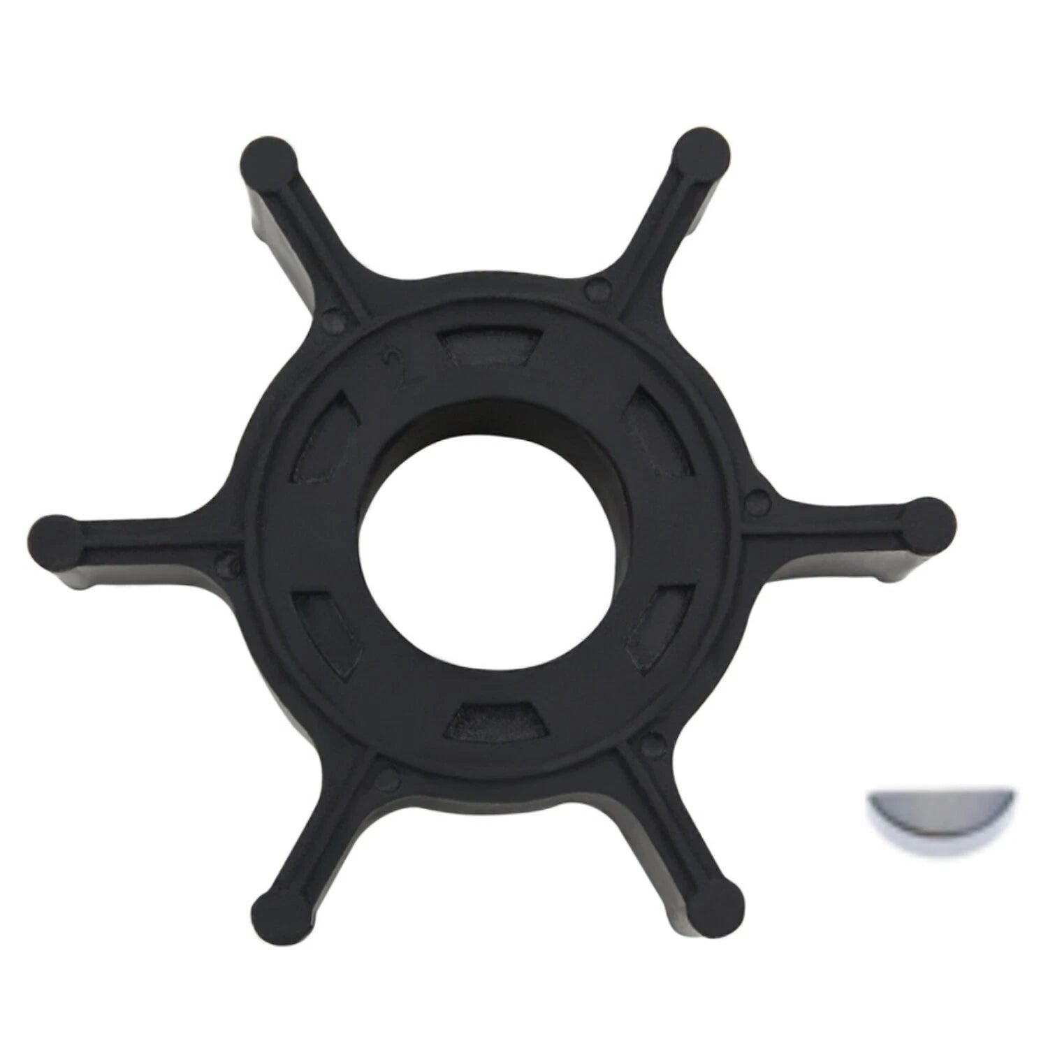 Water Pump Impeller for Yamaha 6HP 8HP 2-Stroke (6G1-44352-00)