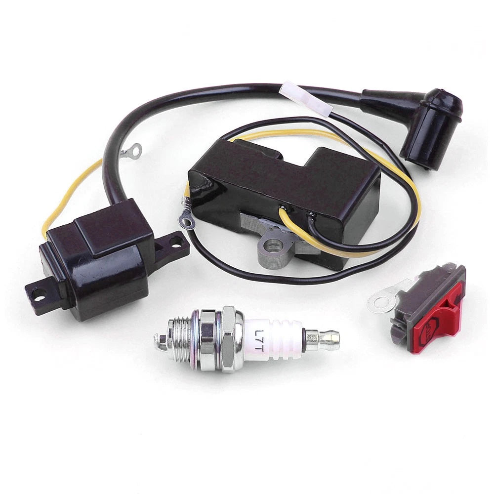 Ignition Coil Switch Set for Husqvarna 61 66 162 266 (Old Model)