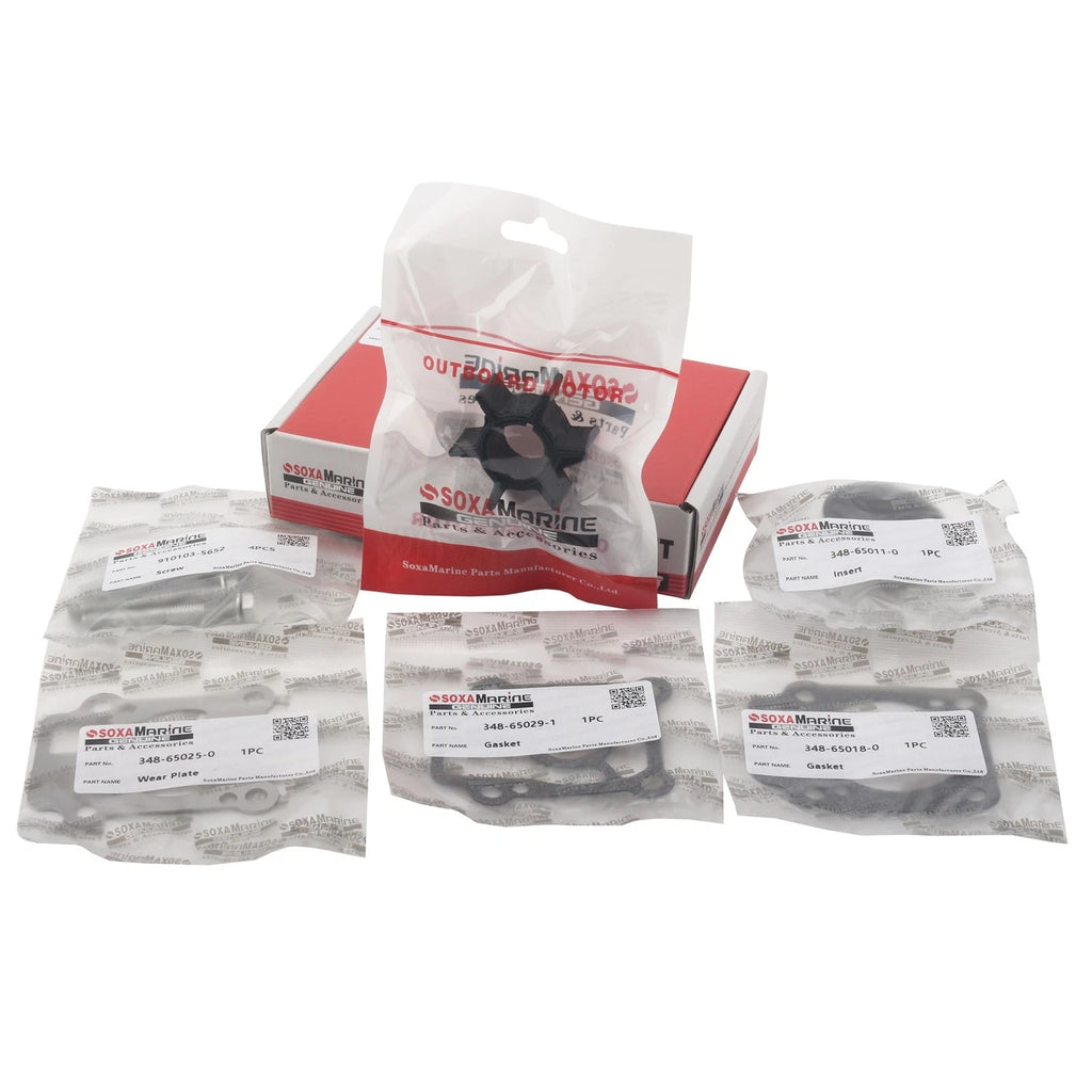 Water Pump Repair Kit for Nissan Tohatsu 25 30 35 40 HP (Replaces 361-87322-0)