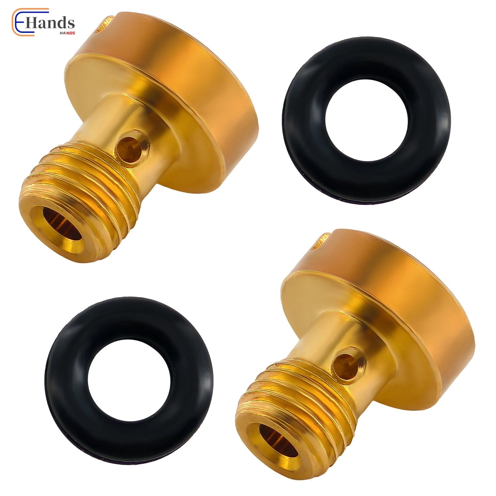 2X Carburetor Float Bowl Drain Screws for Honda CB750 CB550 CB400F CB350 CB77