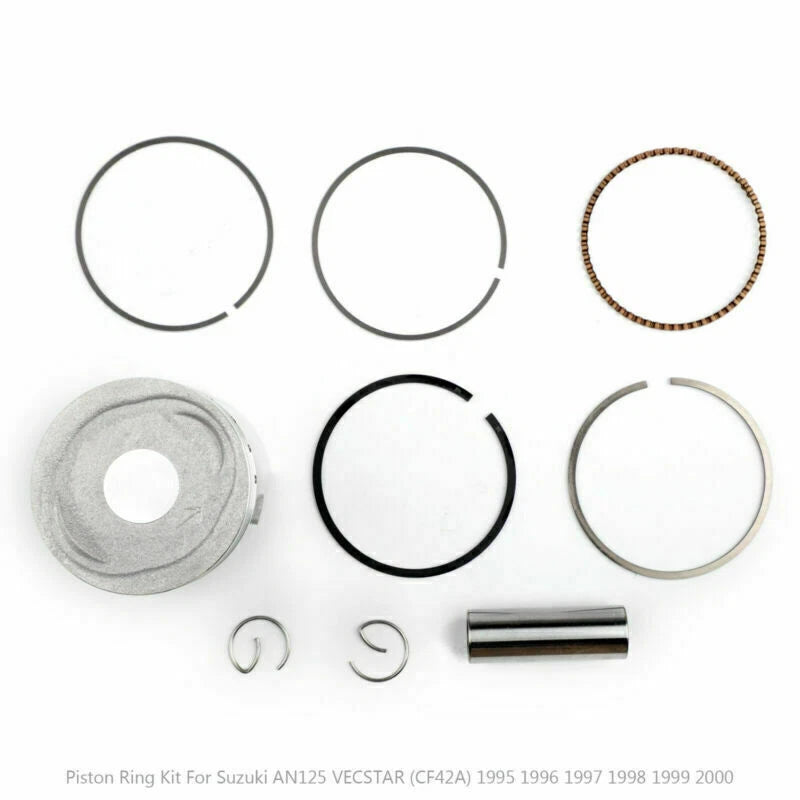 Piston Ring Kit for Suzuki AN125 VECSTAR (1995–2000) STD Bore 52.00mm T9