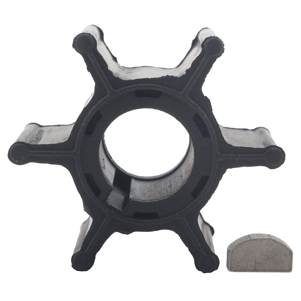 Water Pump Impeller with Key for Suzuki Outboard DT 9.9 16 HP (2X) 17461-93500