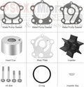 Water Pump Rebuild Kit for Yamaha Marine F75 F80 F90 F100 (18-3409, 67F-W0078-01)