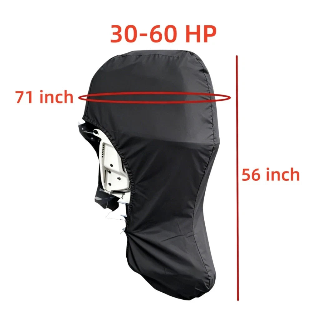 Full Engine Cover for Tohatsu Nissan 30 40 50 60 HP Outboard Motor (N/A)