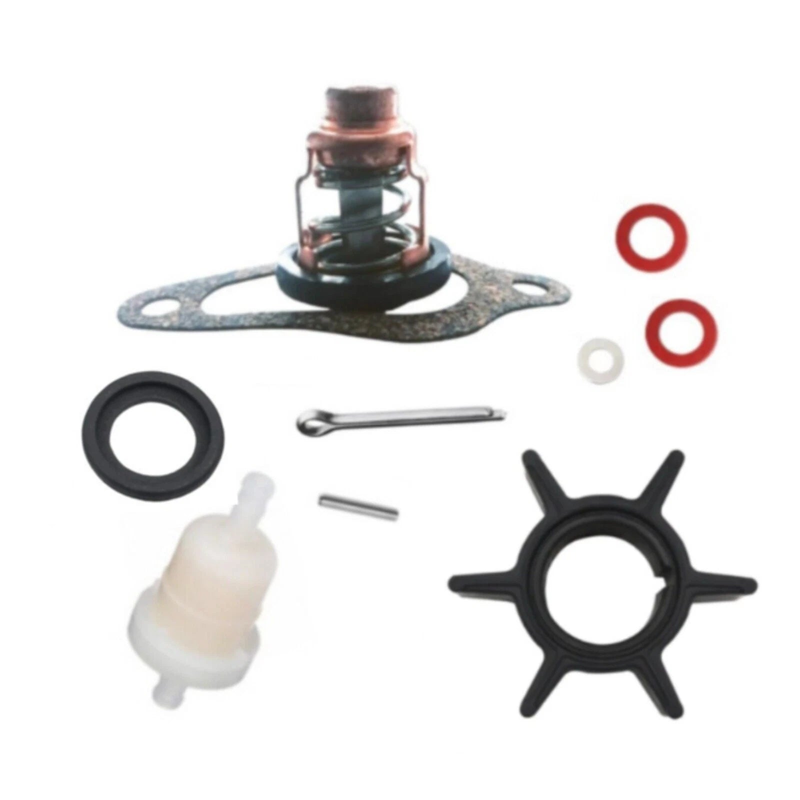 Maintenance Repair Kit for Tohatsu 6HP 8HP 9.8HP Outboard Motors (3V1-87500-0)