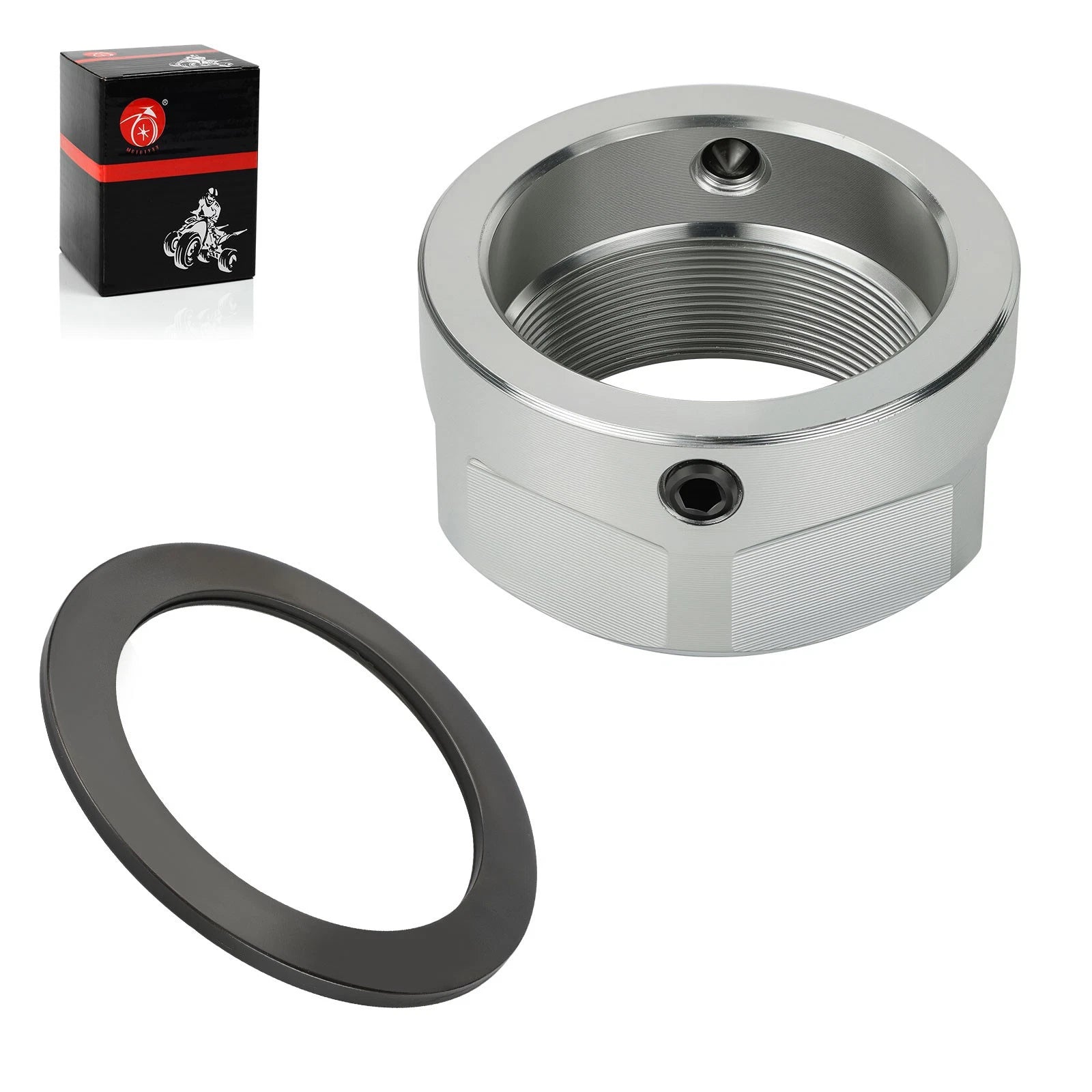 Rear Axle Lock Nut Set for Yamaha Raptor 700 YFM700 YFM700R YFZ450 (2004–2022)