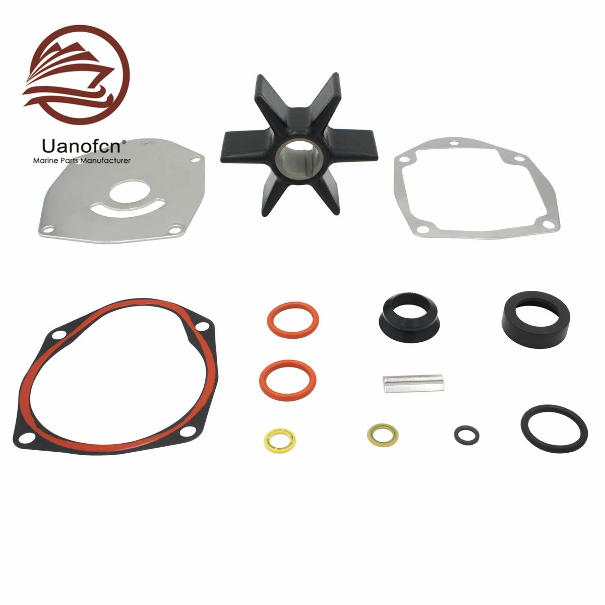 Water Pump Impeller Repair Kit for Mercruiser Alpha 1 Gen 2 (1991–1997)