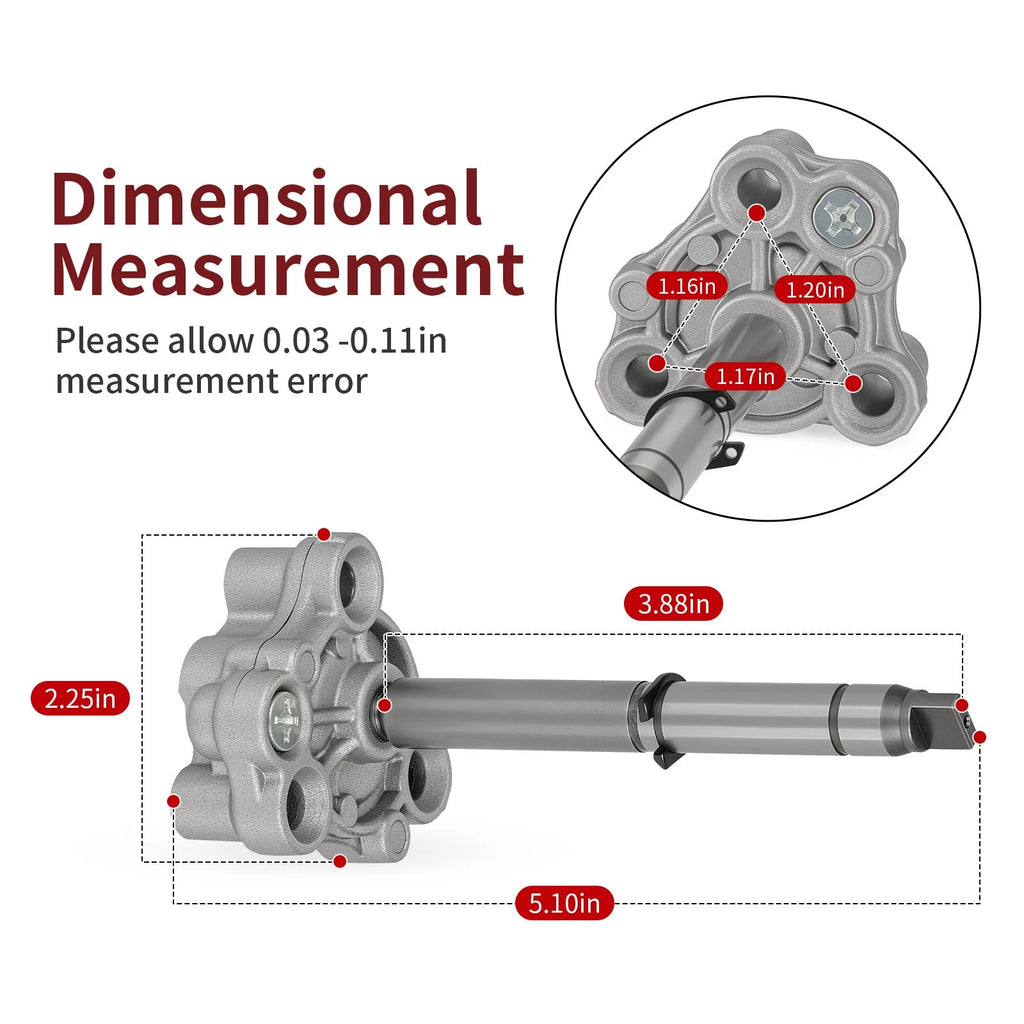 Oil Pump Assembly for Yamaha Wolverine 450 YFM450FX (2006–2010)