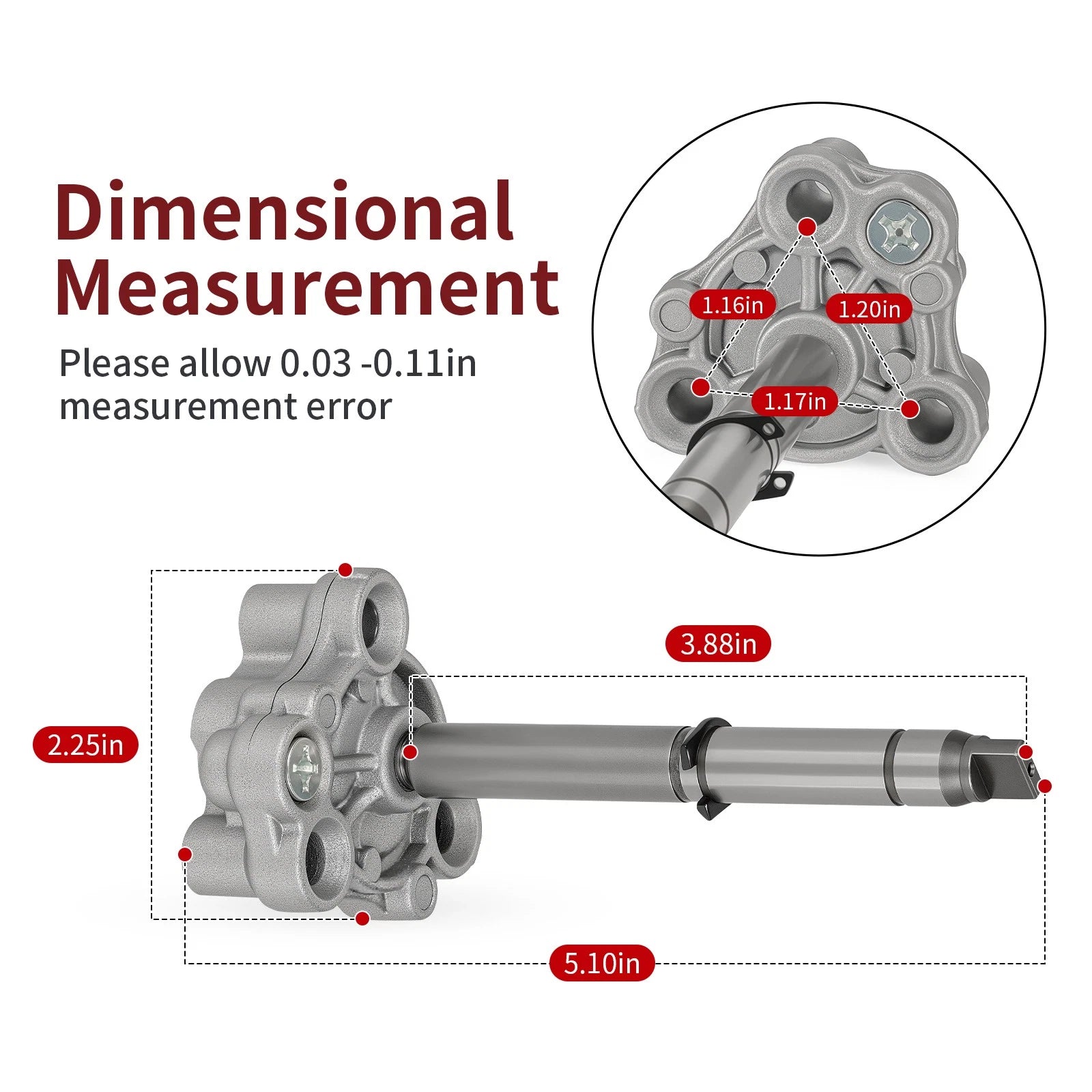 Oil Pump Assembly for Yamaha Wolverine 450 YFM450FX (2006–2010)