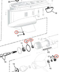 Propeller Shaft Seal Kit for Volvo Penta OMC (3858303, 3852865)