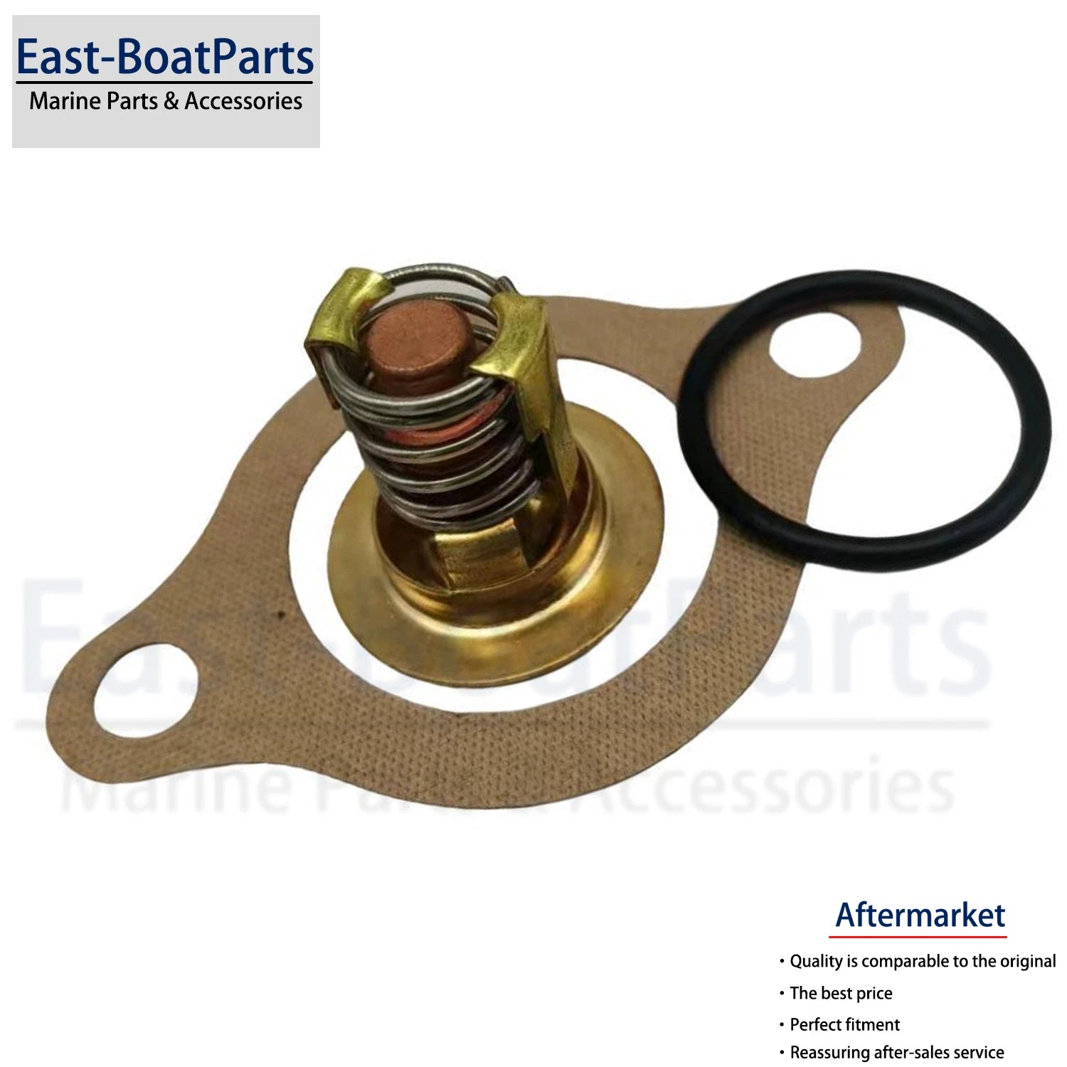 Thermostat Kit Gasket for OMC Stern Drive 5.7L 7.4L 7.5L 8.2L (1980–2023) 18-3676 3853983