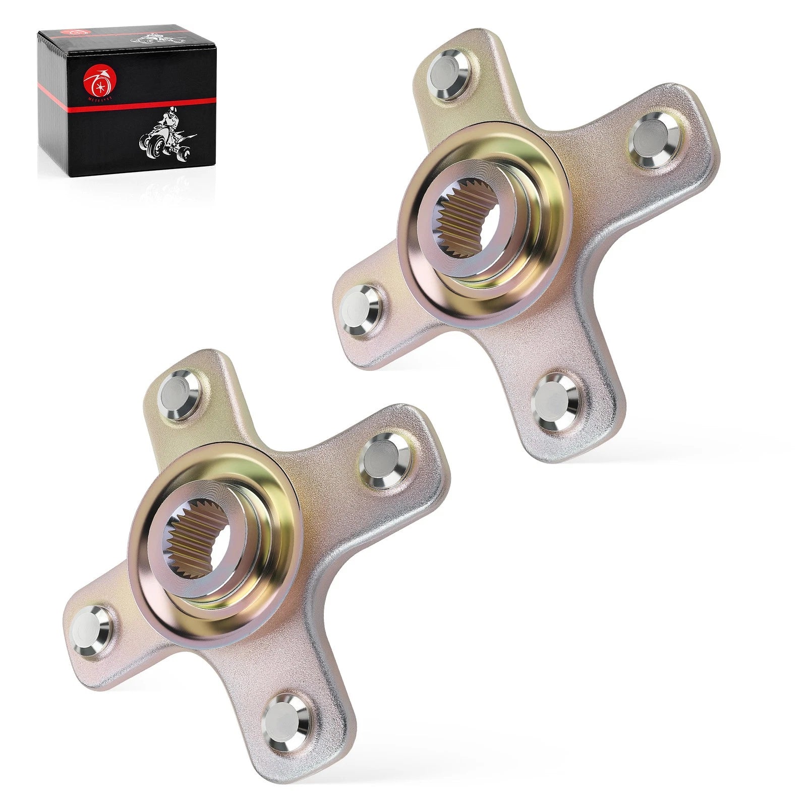 2X Wheel Hubs for Can-Am Outlander Renegade 330 400 500 650 800 MAX R (2004–2015)