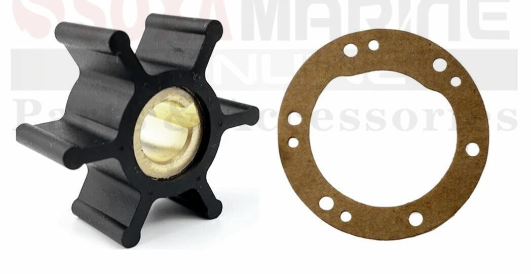 Impeller with Gasket for Yanmar (Replaces 124223-42092, 128296-42070)