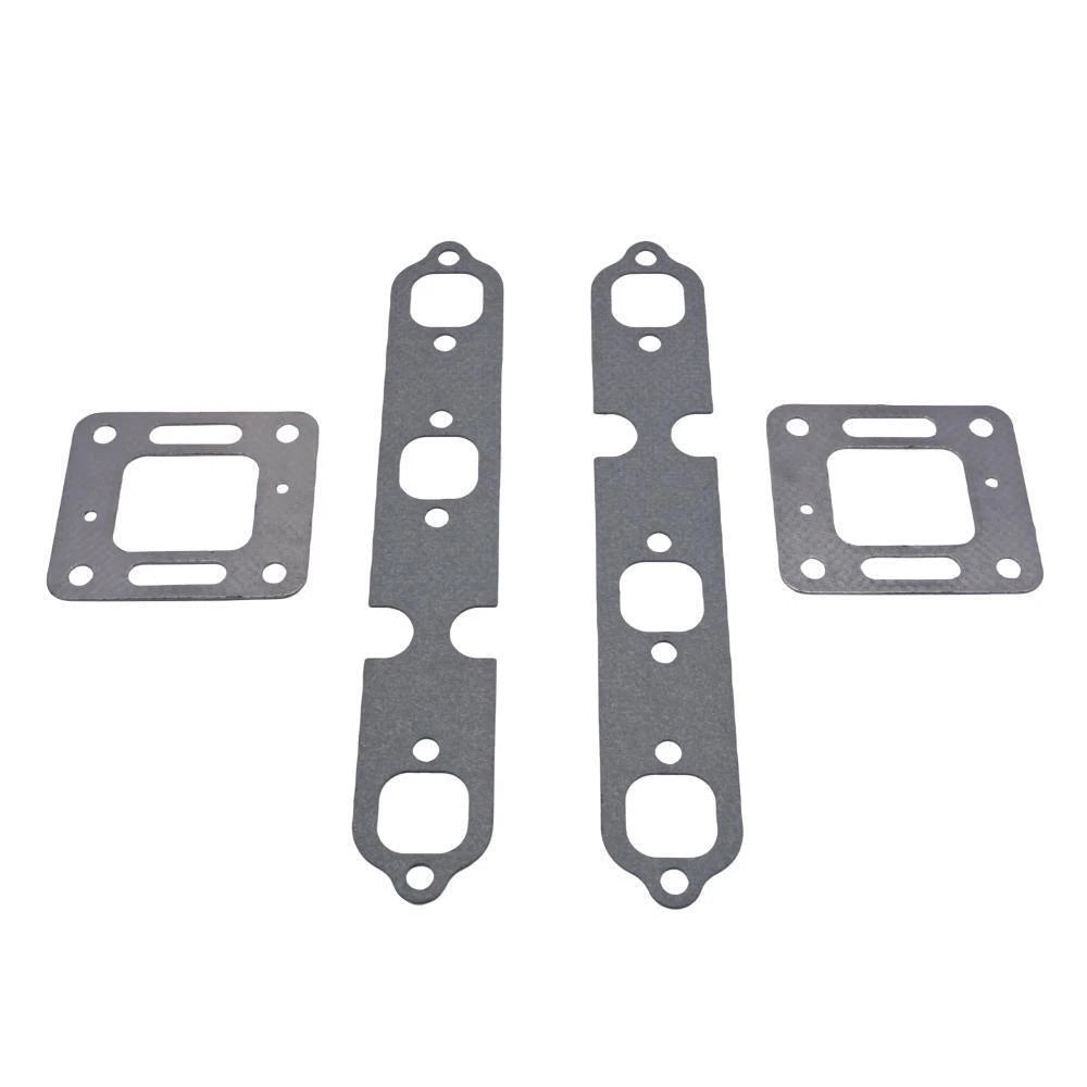 Set of 2 Exhaust Manifold Gasket Kit for Mercruiser 4.3L V6 8M0215011 27-41813